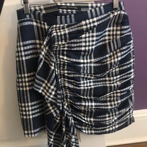 PLAID ZARA MINI SKIRT NWT!!!!!